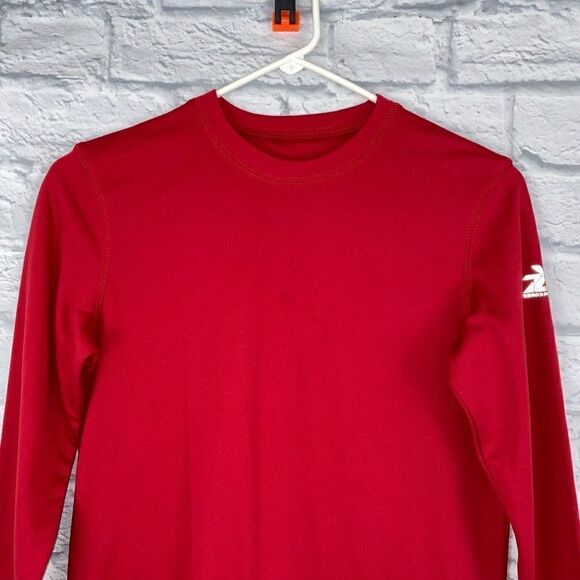 Zeroxposur ZX-Drinfit Longsleeve Crewneck Athletic Shirt  Sz 8 - Picture 3 of 7